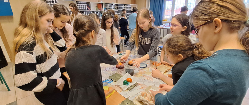 Húsvéti varázslat az 5.a osztályban 