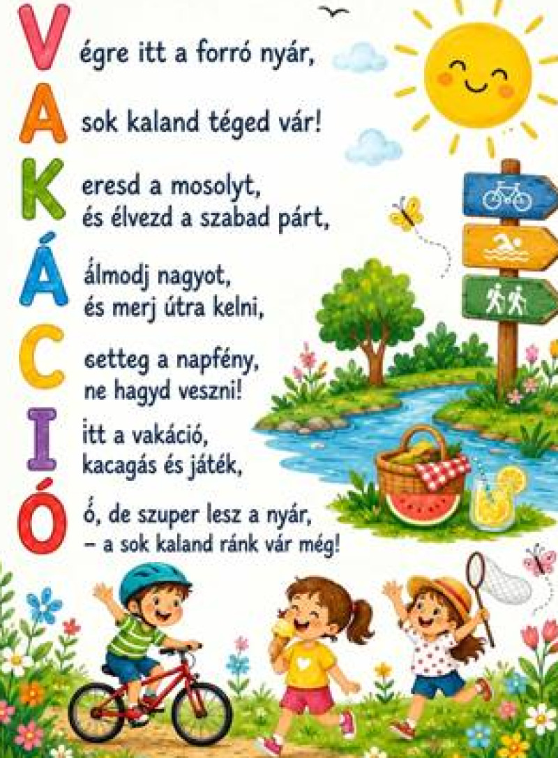 VAKÁCIÓ!